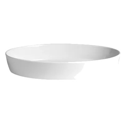 Steelite 6634V712 Oval Baking Dish, 1.5 Qt 41-50 oz 10.5" x 7.5" x 2.25" Porcelain Safe 660°F-1/Case