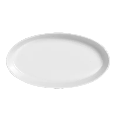 Steelite 6634V713 Porcelain Oval Baking Dish 2 Qt 12.25"×8.75"×2.25" Oven‑Safe 660°F/347°C - 1/Case