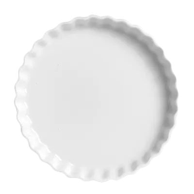 Steelite 6634V763 Round Flan Dish, 7.5 Oz (0.22 qt), 5.25" Porcelain, Oven Safe 660°F/347°C - 6/Case