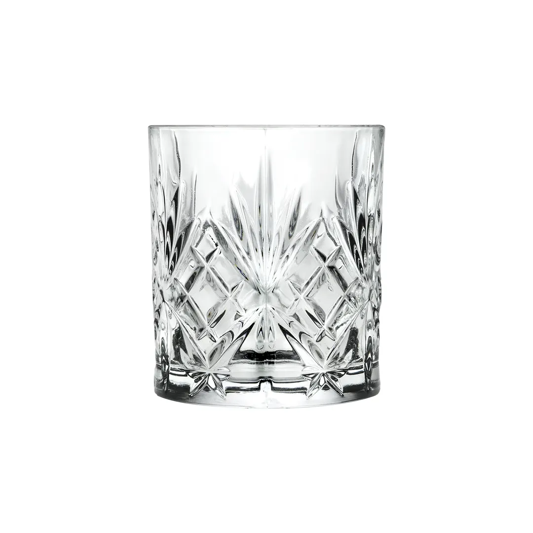 Steelite 670RCR354 Old Fashioned Glass, 8 Oz (3.0" x 3.375"), RCR Crystal, Dishwasher Safe - 1 Dozen