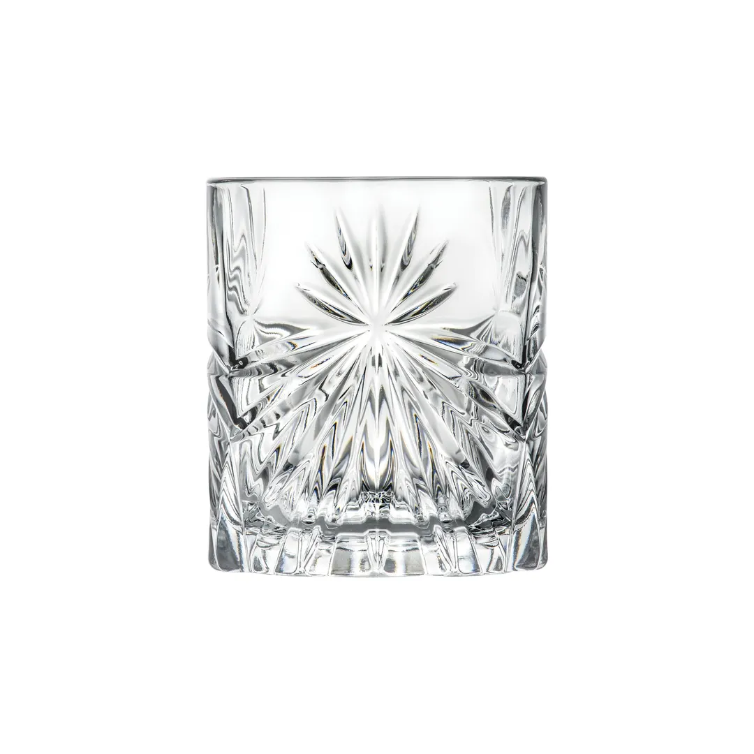 Steelite 671RCR359 - RCR Crystal Rocks Glass, 10.5 Oz (3.25" x 3.75"), Dishwasher Safe - 1 Dozen