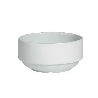 Steelite 6900E512 - 10 oz Round Soup Bowl, 4-1/4" Dia x 2-1/8" H, Porcelain, Varick, - 1 Dozen