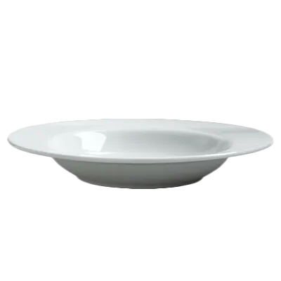 Steelite 6900E513 - 9" Round Porcelain Soup Bowl, 10 Oz Capacity, Cafe Varick Design - 1 Dozen