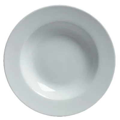 Steelite 6900E513 - 9" Round Porcelain Soup Bowl, 10 Oz Capacity, Cafe Varick Design - 1 Dozen