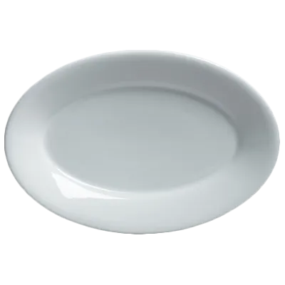Steelite 6900E521 - Oval Porcelain Platter, 10" x 6-3/4", Classic Cafe Finish - 1 Dozen