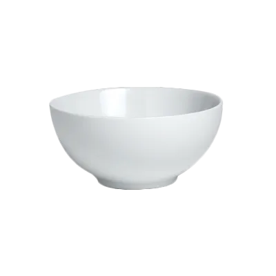 Steelite 6900E550 - 16 oz Round Porcelain Rice Bowl, 5-1/2" Dia x 2-1/2" H, Varick Bistro - 1 Dozen