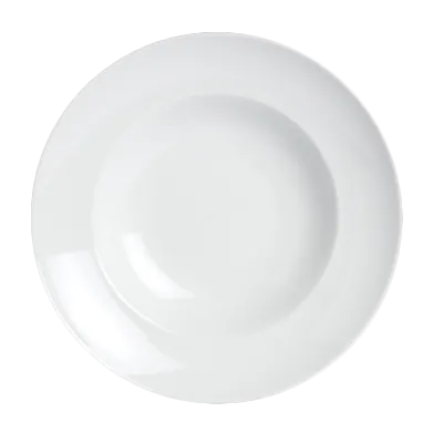 Steelite 6900E557 Bowl, 11" Diameter Round Porcelain, 17 Oz, Classic Cafe General Use - 1 Dozen