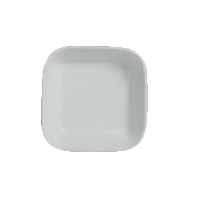 Steelite 6900E567 Square Ramekin / Sauce Cup, 2-3 oz, 3-1/8" x 1-1/8" 3"-4", Porcelain - 1 Dozen