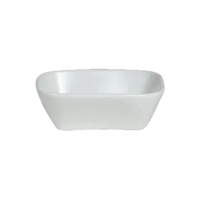 Steelite 6900E568 Square Porcelain Ramekin, 5.5 oz, 4" x 1-1/4" Size - 1 Dozen