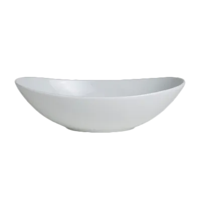 Steelite 6900E585 Oval Porcelain Bowl, 4" x 2.5" (1.75 oz) General Use - 1 Dozen