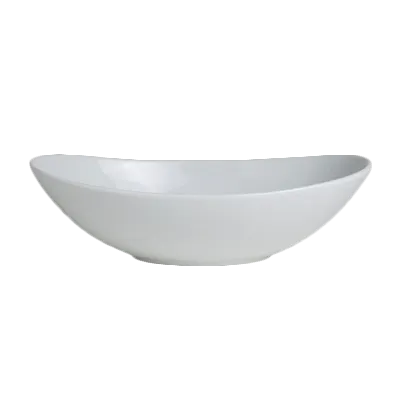 Steelite 6900E586 - Oval 6" Porcelain Bowl, 6" x 3-3/4", 7 Oz Capacity - 1 Dozen