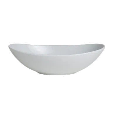 Steelite 6940E6022 - Oval Porcelain China Bowl, 4" x 2½" x 1⅛" (1.75 oz), Microwave Safe - 1 Dozen