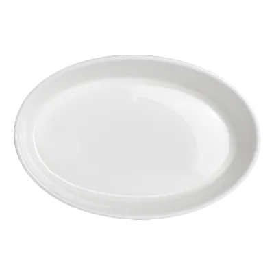 Steelite 6940E608 - 10.5‑Oz Oval Porcelain Baking Dish, 6" L x 4" W, White, Microwave Safe - 1 Dozen