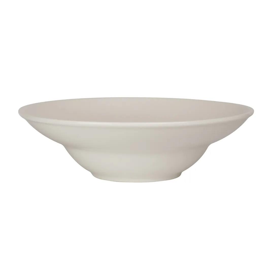 Steelite 6940E6100 - 9" White Porcelain Pasta Bowl, 9.5 Oz, 9" Dia, Microwave Safe - 1 Dozen