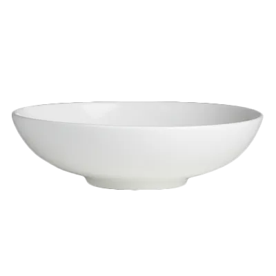 Steelite 6940E612 - 32 oz Porcelain Bowl, 8-¼" Dia x 2.375" H, Microwave, Ceram Design - 1 Dozen
