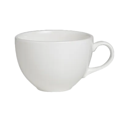 Steelite 6940E614 China Cup, 12 oz (5-1/4" Dia × 2-3/4" H) Porcelain Microwave Safe - 1 Dozen