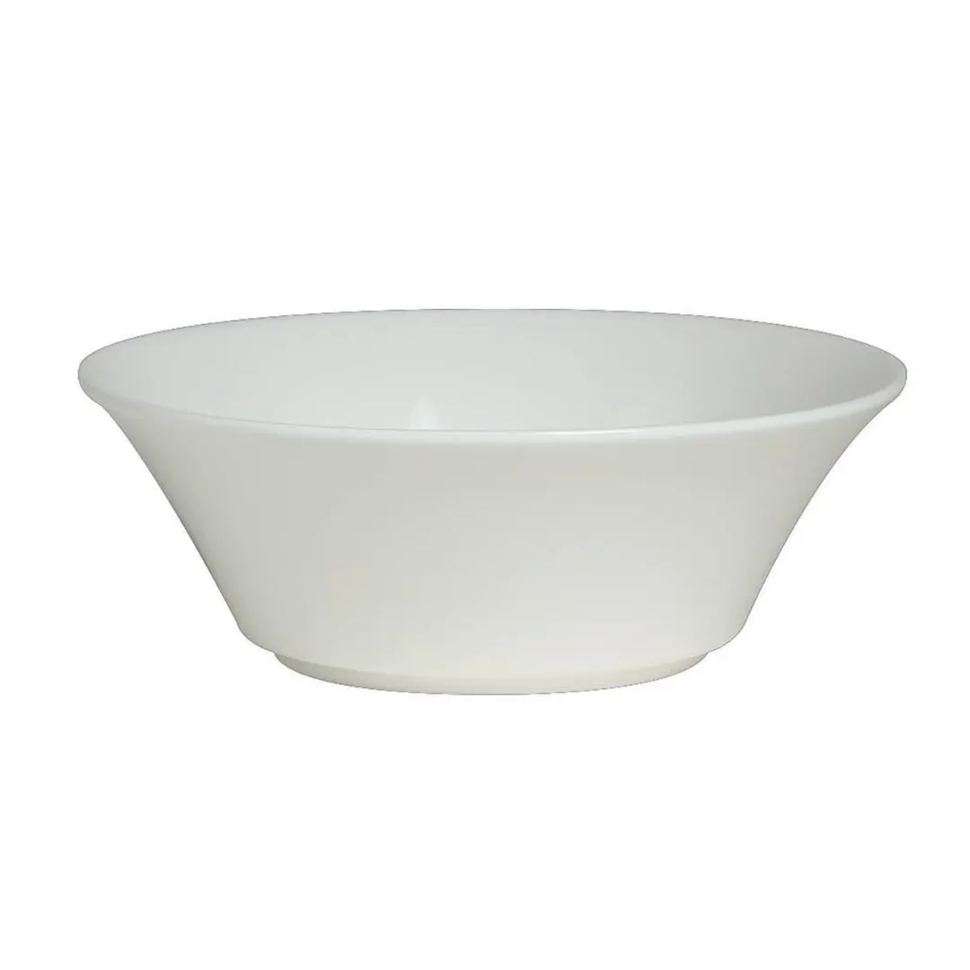 Steelite 6940E636 16‑Oz Round Porcelain Bowl, 6" Diameter x 2‑1/4" Height, Microwave Safe - 1 Dozen