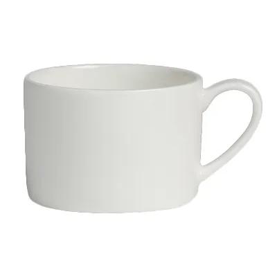Steelite 6940E643 - 4.5 Oz Porcelain Cup 3-5/8" W x 2-5/8" D x 2" H MW/DW Safe Folio - 1 Dozen
