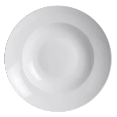 Steelite 6940E680 Bowl, 17 oz, 11‑1/2" Dia × 2" H, Round White Porcelain, Microwave Safe - 1 Dozen