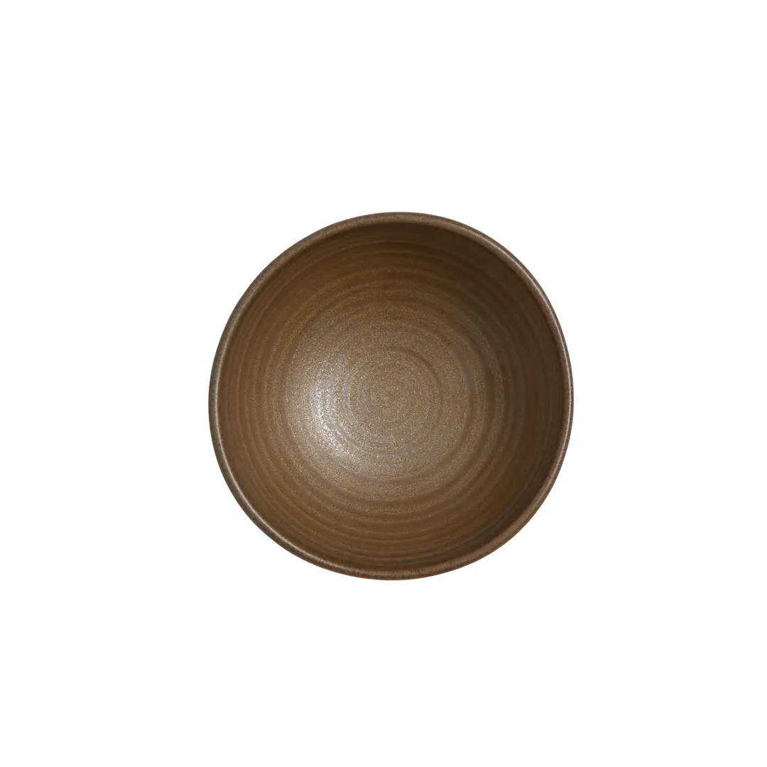 Steelite 6965E6164 - Bronze Porcelain Ramekin / Sauce Cup 3.125" x 1.75" Oven Safe to 425°F - 24/Case