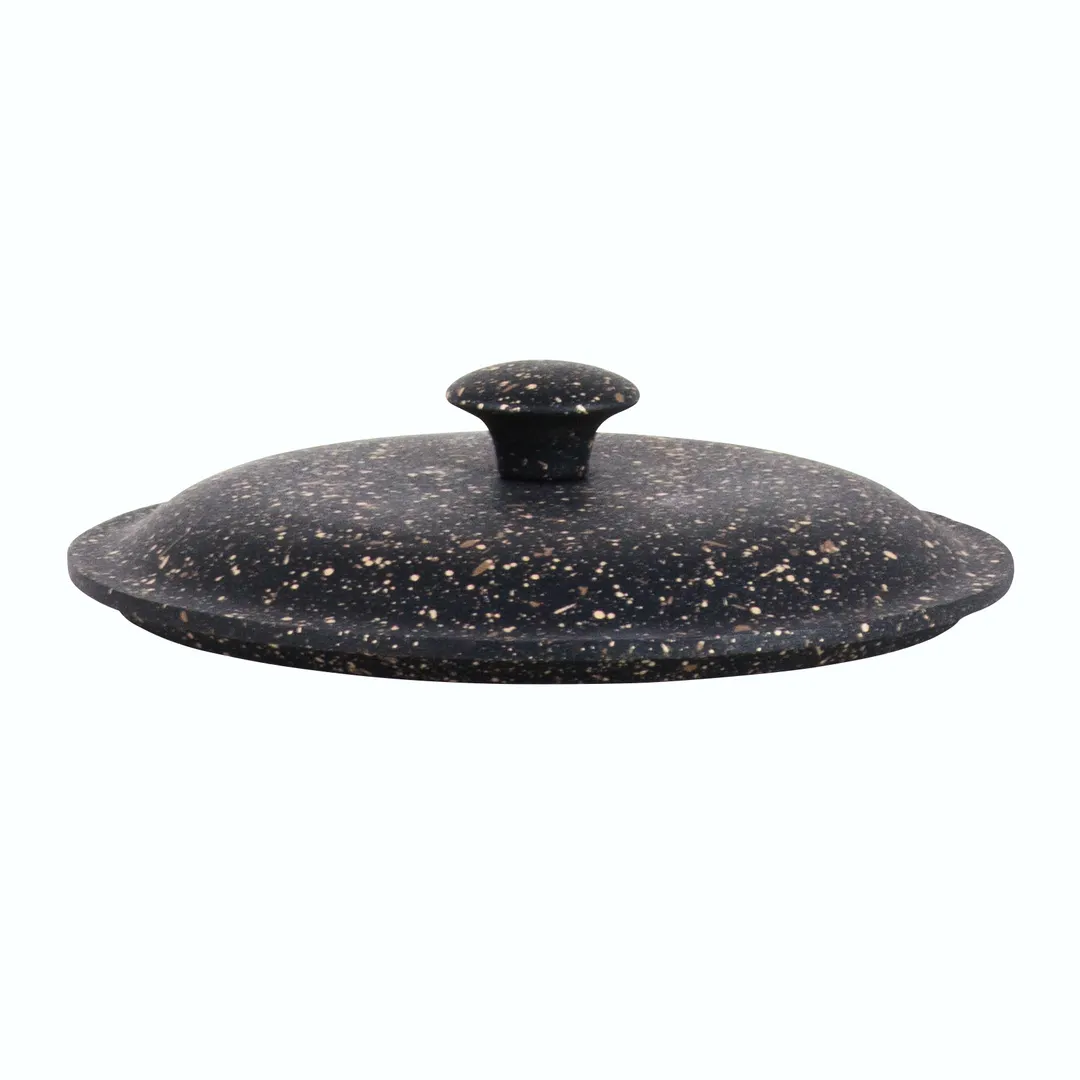 Steelite 6977QU016 Lid, 5-7/8" Dia x 1-1/2" H Round Bronze, Aluminum, Oven/Dishwasher Safe - 2/Case