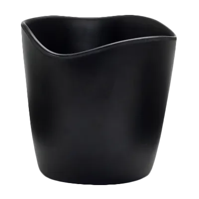 Steelite 7000DD001 - 1.5 Qt Melamine Dressing Crock, 6.25" Black, Break‑Resistant - 6/Case
