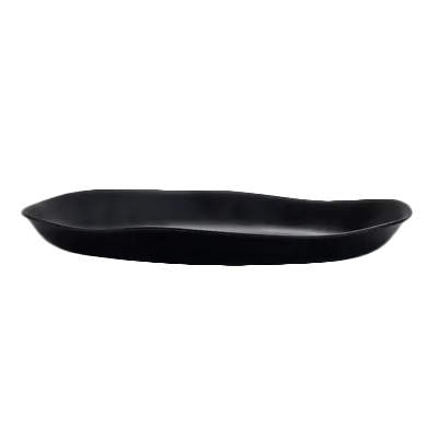 Steelite 7000DD003 Bowl 2.75 Qt 19½"x10"x2¼" Black Melamine BPA‑Free 240°F Dishwasher Safe - 6/Case