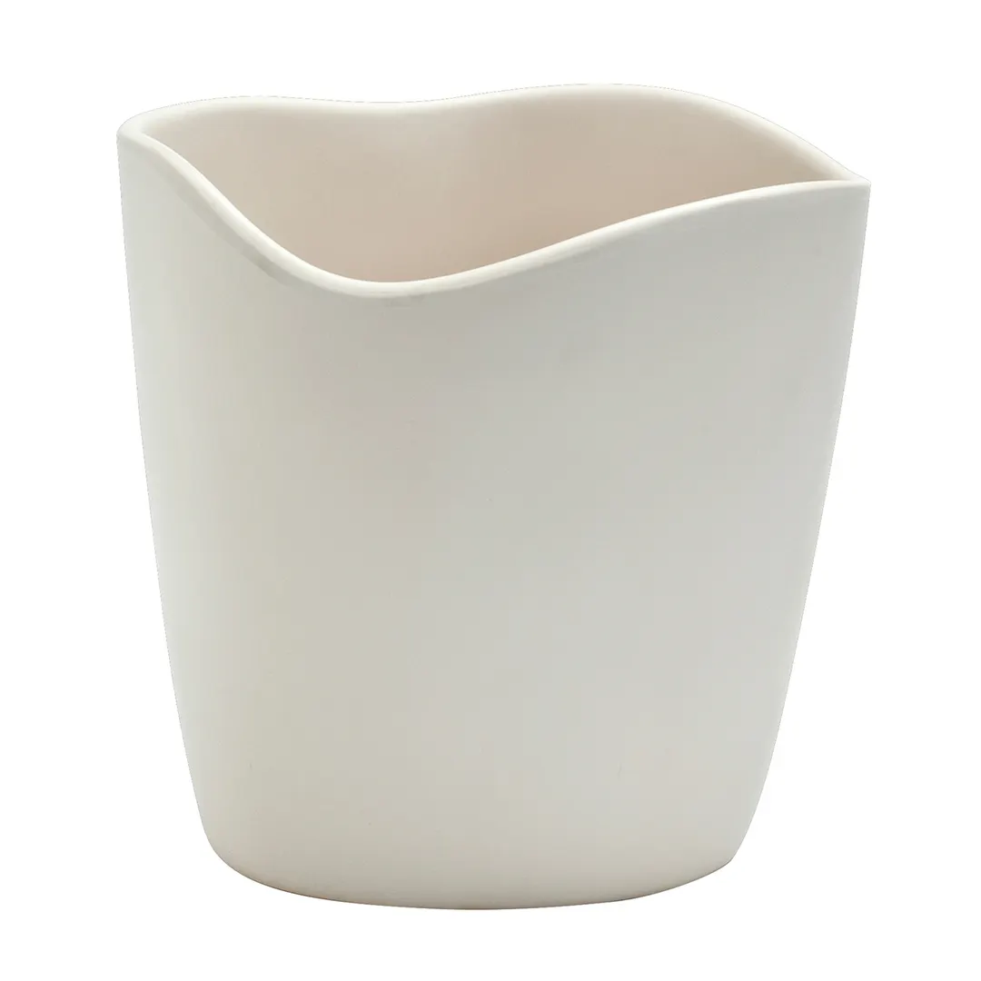 Steelite 7002DD001 1.5 Qt Dressing Crock, 6¼" Beige Melamine, Dishwasher Safe, Up To 240°F - 6/Case