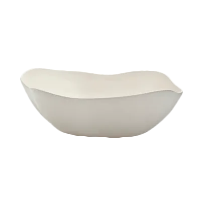 Steelite 7002DD014 - 12 Qt Melamine Salad Bowl, 18" x 14" x 6", Dishwasher‑Safe, BPA‑Free - 4/Case