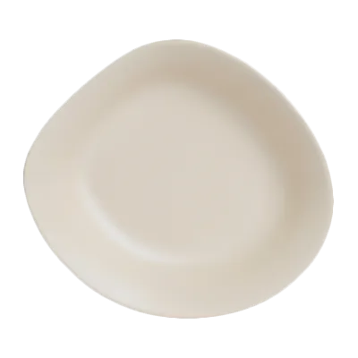 Steelite 7002DD023 - 10" Beige Melamine Pasta Bowl, 39 oz, Dishwasher Safe, 240°F Max - 1 Dozen