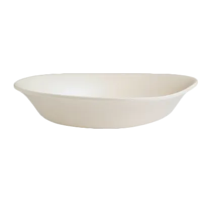 Steelite 7002DD024 7" Beige Melamine Salad Bowl, 13 oz, Dishwasher Safe, BPA-Free - 1 Dozen
