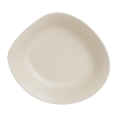 Steelite 7002DD024 7" Beige Melamine Salad Bowl, 13 oz, Dishwasher Safe, BPA-Free - 1 Dozen
