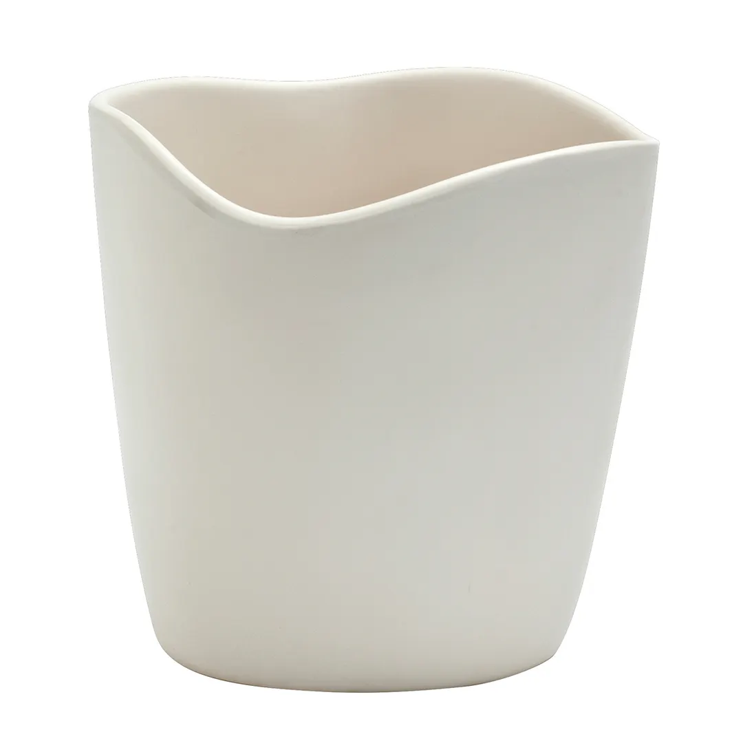 Steelite 7002DD029 Dressing Crock, 21 oz (1 qt) Round Melamine Beige, 4.5", BPA-Free - 1 Dozen
