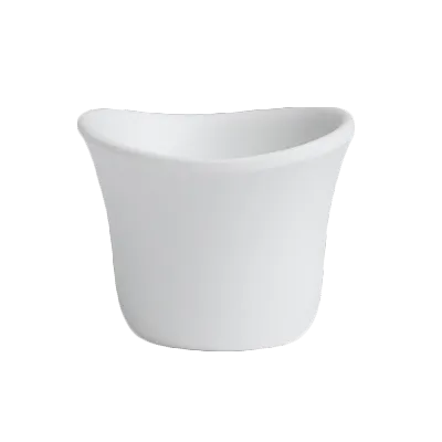 Steelite 7008DD019 Sauce Dish, 1 oz Capacity, 2.25" x 2.125" White Melamine Marisol Delfin - 1 Dozen