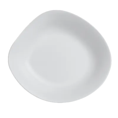 Steelite 7008DD023 - 10" White Melamine Pasta Bowl, 1.25 Qt (34 Oz) Capacity - 1 Dozen
