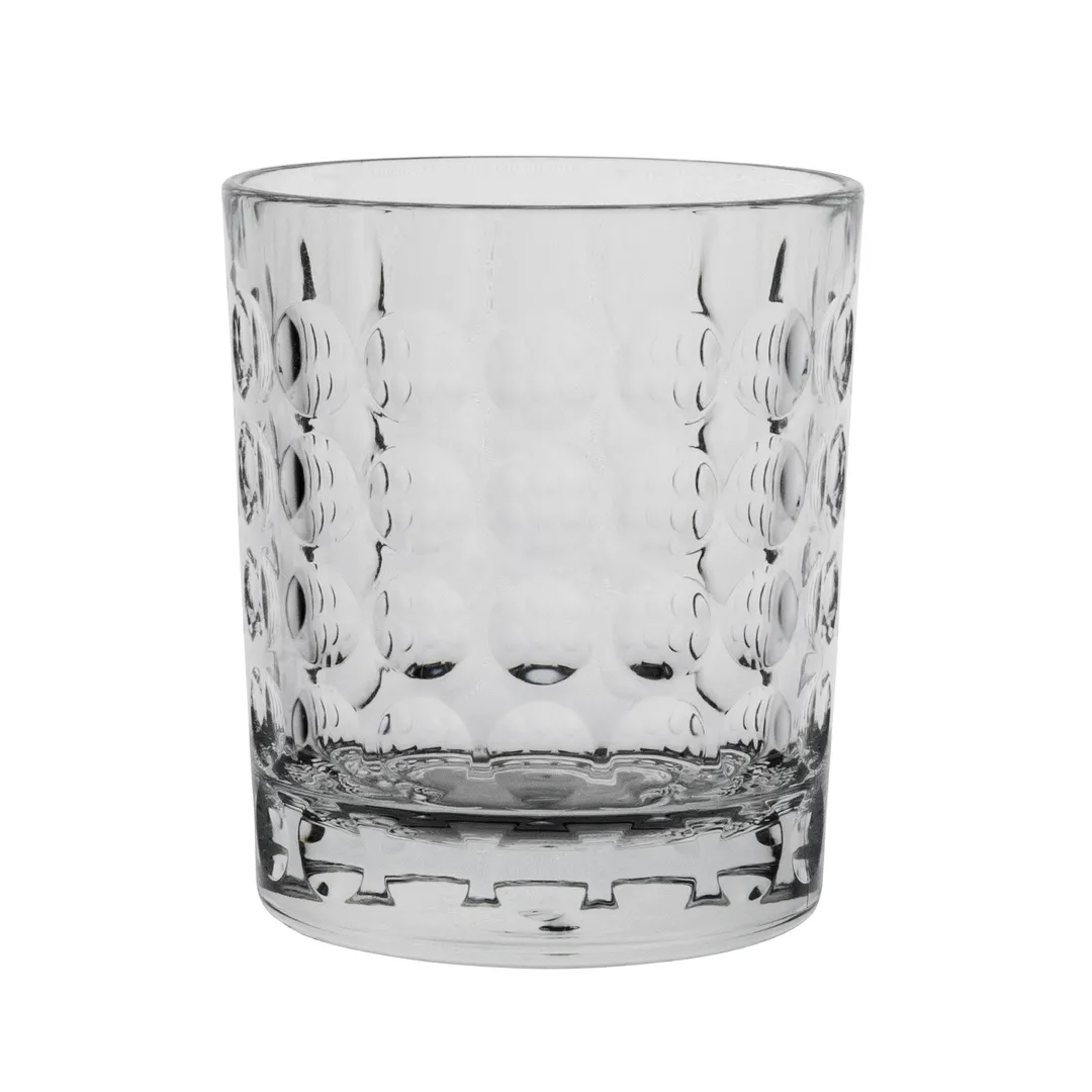 Steelite 7030DR049 Cut Tumbler, 10 Oz (3.125" x 3.625"), Clear Polycarbonate, Smooth Finish - 1 Dozen