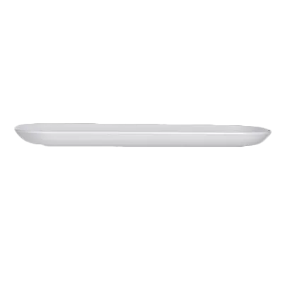 Steelite 7041DD207 Slider Tray, Rectangular White Melamine, 14" x 7", Delfin Design - 1 Dozen