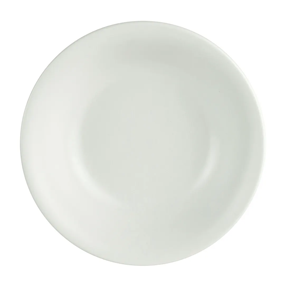 Steelite 7062DD305 Oatmeal/Grapefruit 14 oz Melamine Bowl, 6.5" x 1.75", Hand‑Painted - 1 Dozen