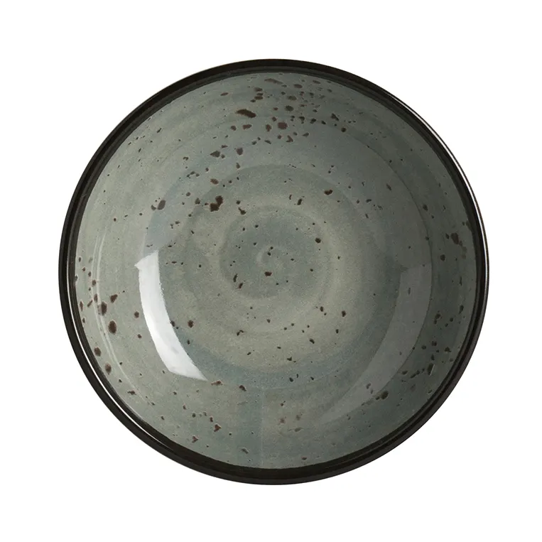 Steelite 7065MM314 - Urban Smoke Melamine Round Coupe Bowl, 4.625" x 1.25", 5 Oz, Gray, - 1 Dozen