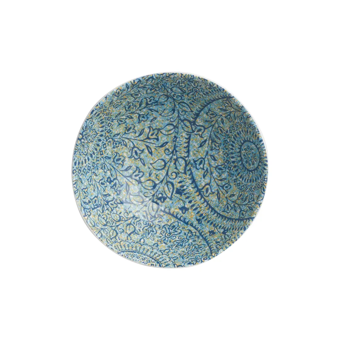 Steelite 7124TM070 - Melamine Bowl, 5.5" x 2.125" (12.75 oz/0.4 Qt), Azure Round - 1 Dozen