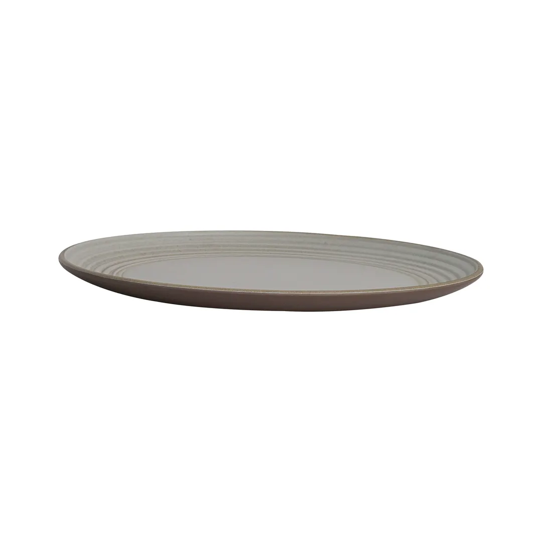 Steelite 7124TM075 11" Round Melamine Plate, Azure Solano, Plastic Dinnerware - 1 Dozen
