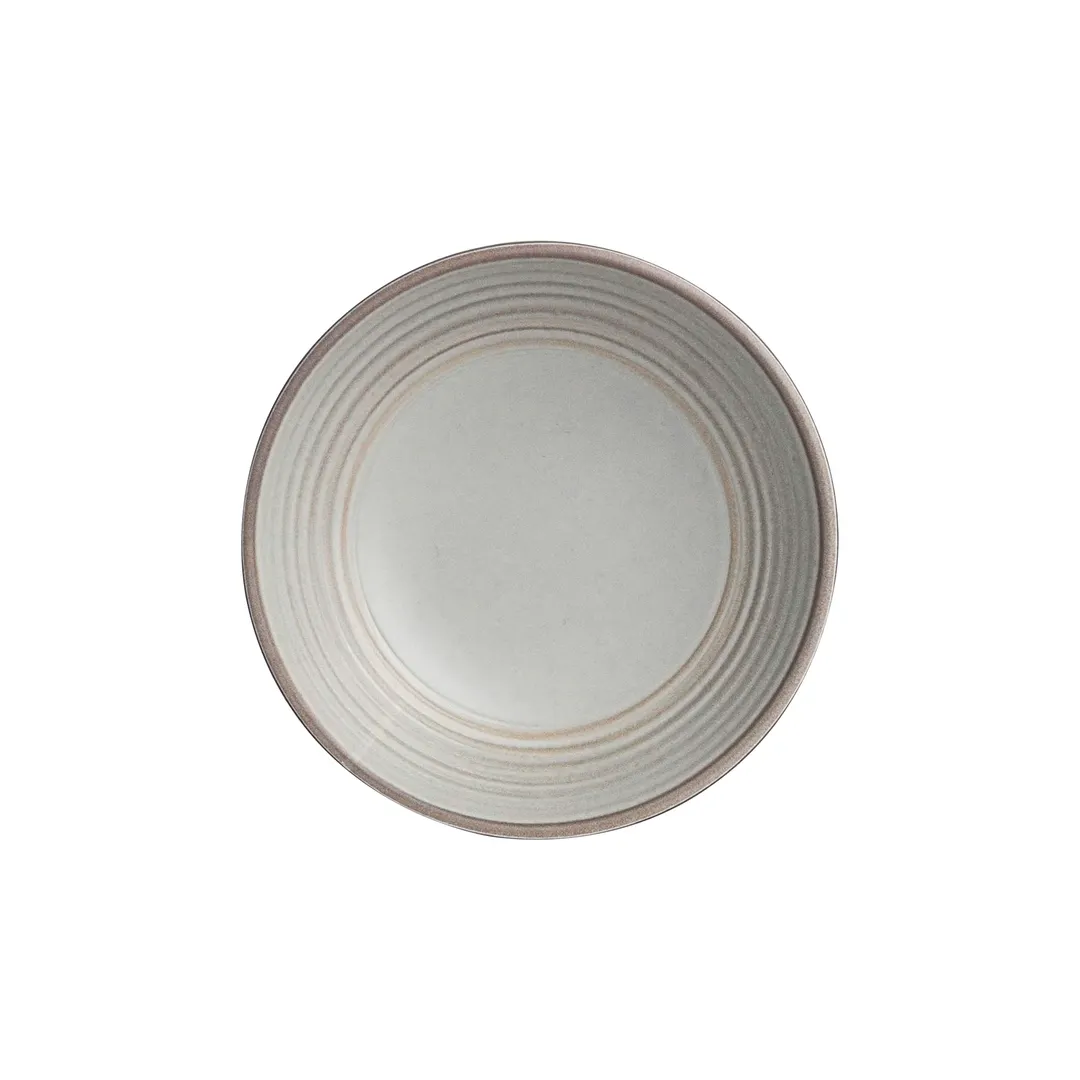 Steelite 7178TM702 9" Round Melamine Plate, Grigio Gray, 9" Diameter - 1 Dozen