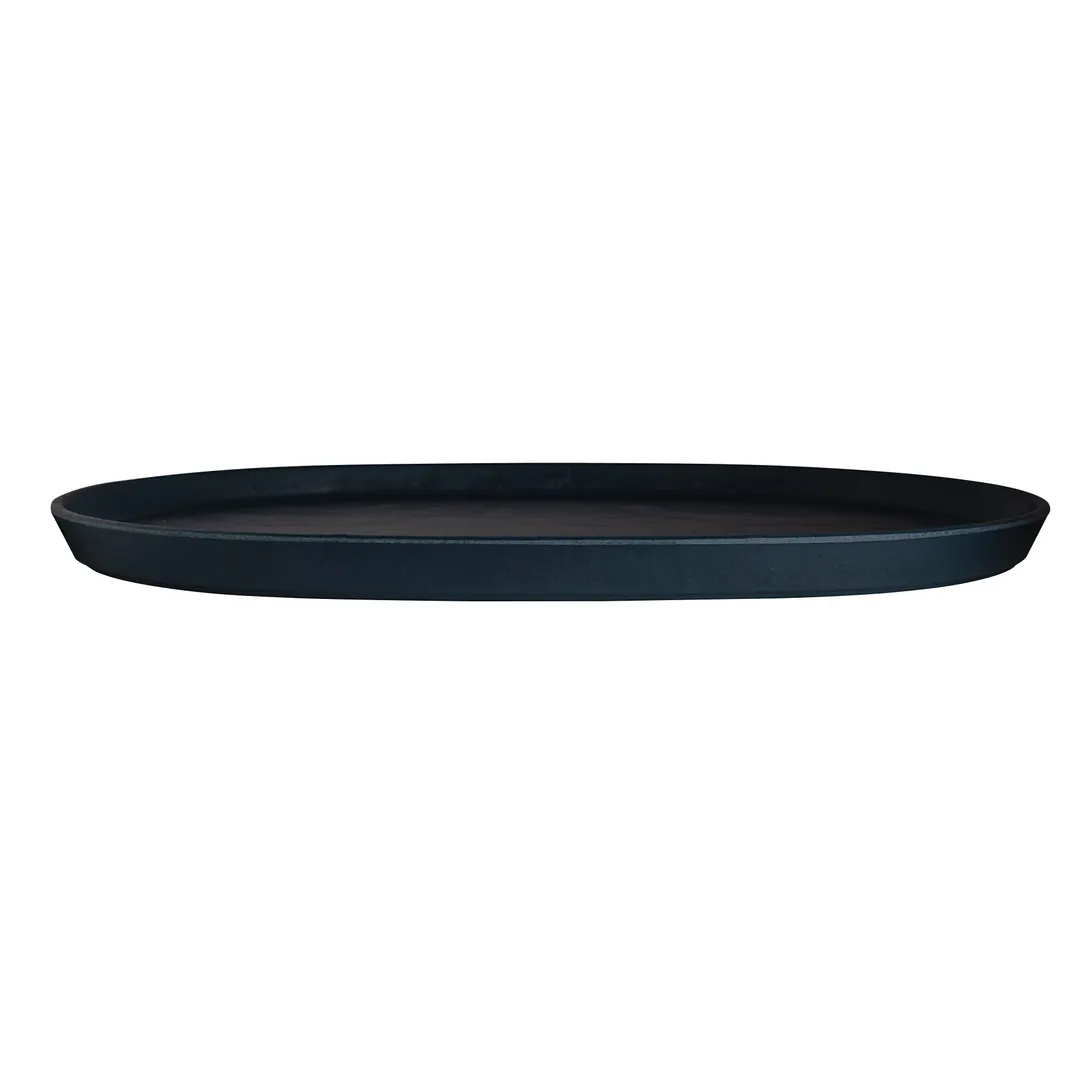 Steelite 7179TM520 Oval Melamine Tray, 17" x 11.75" Blues, Contemporary Design - 1 Dozen
