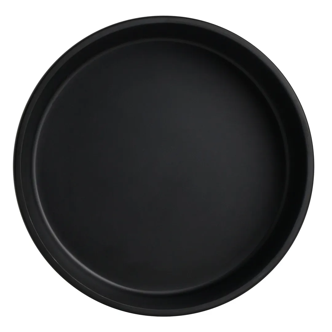 Steelite 7181TM500 Plastic Bowl, 20 oz Round Black Melamine, 6.25" Diameter - 6/Case