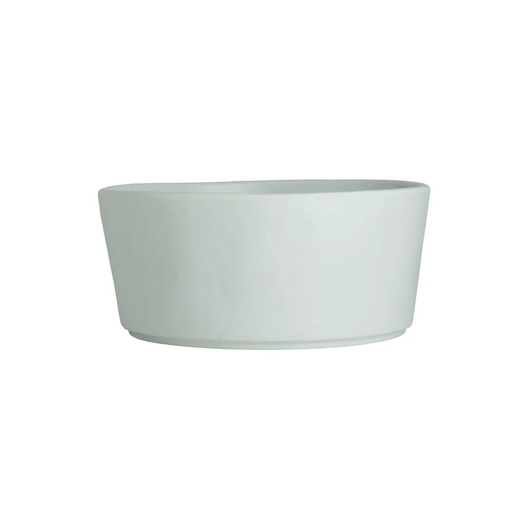 Steelite 7182TM518 - 17.5 oz Round Melamine Bowl, 5.5" x 2.5", White, Casual Design - 1 Dozen