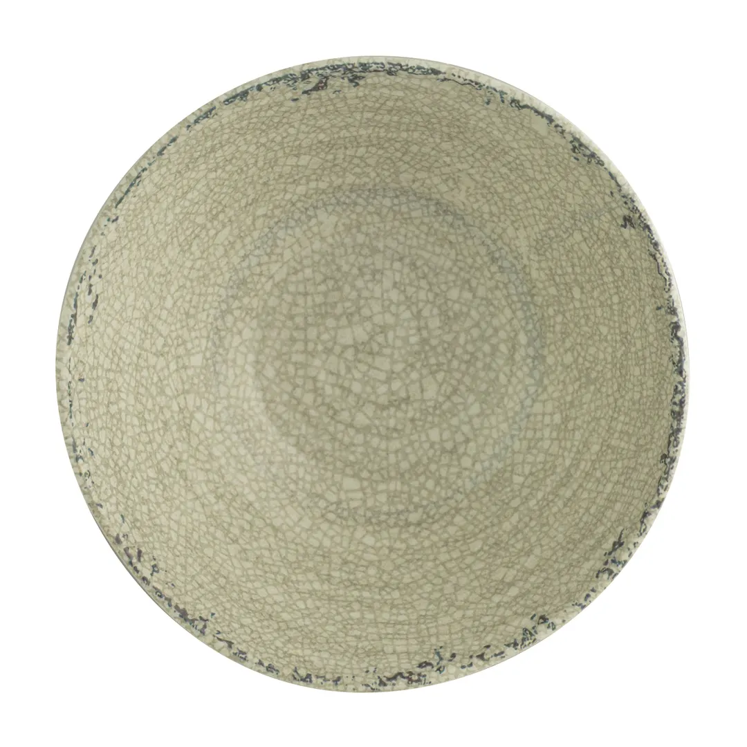 Steelite 7194TM070 - 12.75 oz Round Melamine Bowl, 5.5" Diameter, Pompeii Stone Finish - 1 Dozen