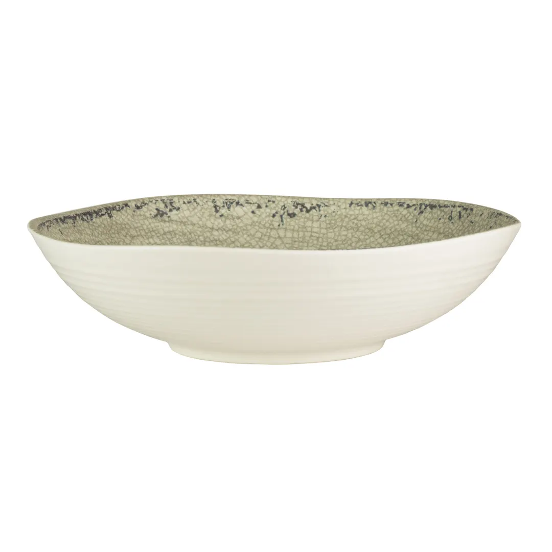 Steelite 7194TM072 - 1.5 Qt (9.375" x 2.875") Round Melamine Bowl, Pompeii Stone Design, - 1 Dozen