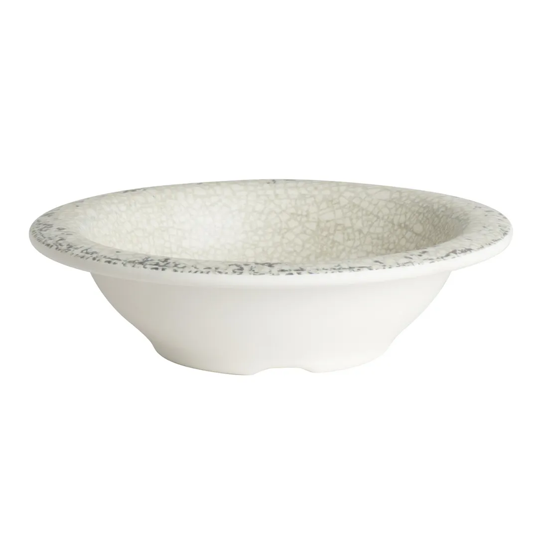 Steelite 7194TM083 - 5" x 1.25" Round Melamine Bowl, 3 oz, Pompeii Stone Design - 1 Dozen