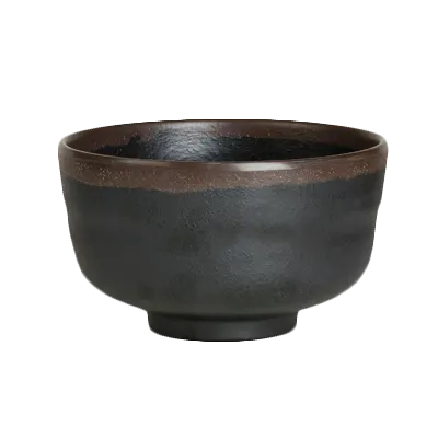 Steelite 7199TM001 - 18.5 oz Round Melamine Bowl, 4.875" x 2.875", Gray, 0.75 Qt Capacity - 1 Dozen