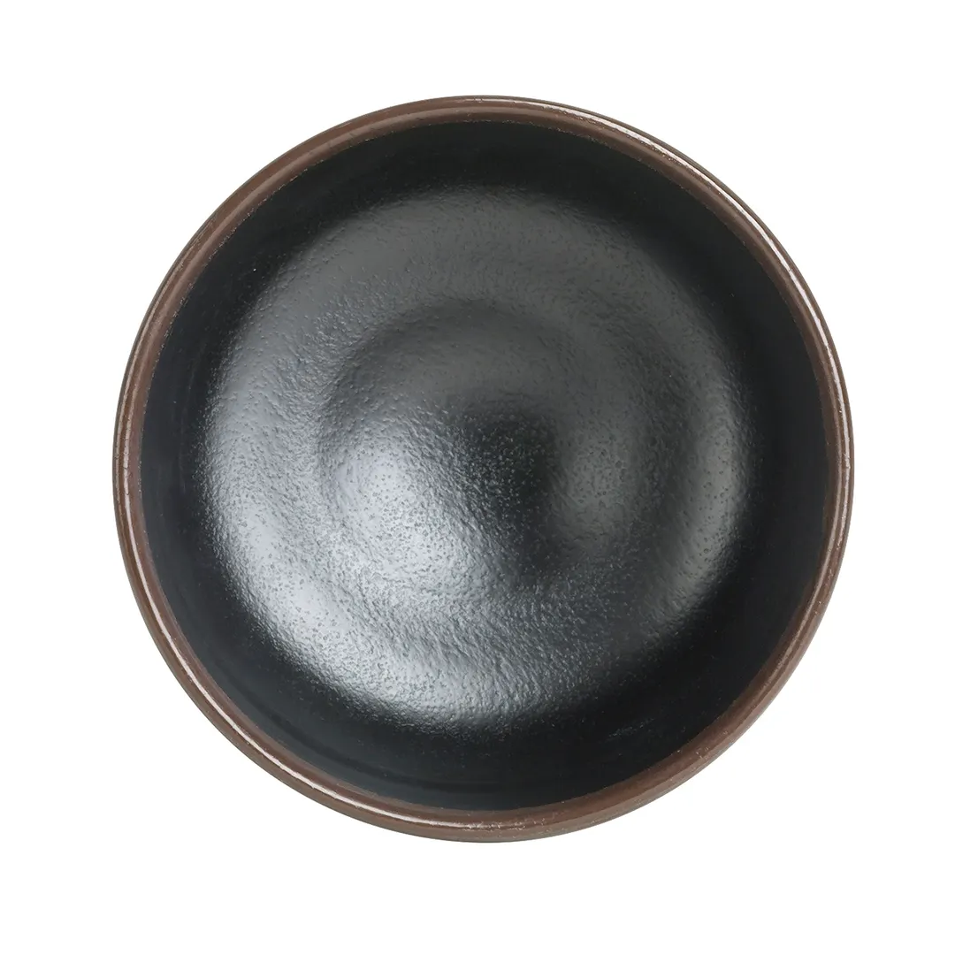 Steelite 7199TM001 - 18.5 oz Round Melamine Bowl, 4.875" x 2.875", Gray, 0.75 Qt Capacity - 1 Dozen